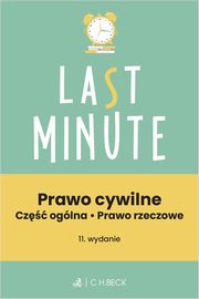 Last minute Prawo cywilne Cz oglna Prawo rzeczowe + testy online, 