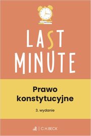 Last minute Prawo konstytucyjne + testy online, 