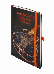 Kalendarz Ucznia 2025/2026 A5 TNS Gitara, -