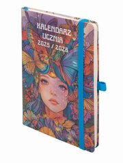 Kalendarz Ucznia 2025/2026 B6 TNS Dziewczyna, -