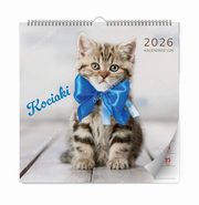 Kalendarz kociaki lux 2026, 