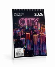 Kalendarz biurkowy city 2026, 