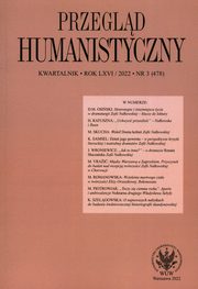 Przegld Humanistyczny 3(478)/2022, 