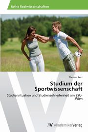 Studium Der Sportwissenschaft, Petz Thomas