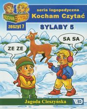 ksiazka tytu: Kocham Czyta Zeszyt 7 Sylaby 5 autor: Cieszyska Jagoda