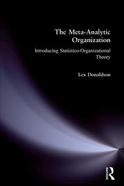 The Meta-Analytic Organization, Donaldson Lex