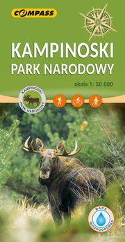 Kampinoski Park Narodowy mapa laminowana, 