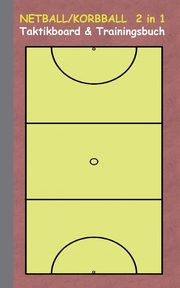 Netball/Korbball  2 in 1 Taktikboard und Trainingsbuch, Taane Theo von