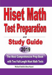 HiSET Math Test Preparation and  study guide, Smith Michael