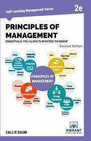 Principles of Management Essentials You Always Wanted To Know, Publishers Vibrant