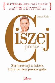 ksiazka tytu: Ciszej prosz autor: Cain Susan