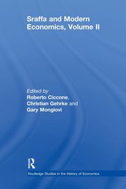 Sraffa and Modern Economics, Volume II, Ciccone Roberto