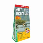 Bory Tucholskie, Kaszuby, Kociewie laminowana mapa turystyczna 1:150 000, 