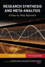 Research Synthesis and Meta-Analysis, Cooper Harris