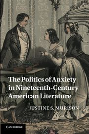 The Politics of Anxiety in Nineteenth-Century American             Literature, Murison Justine S.