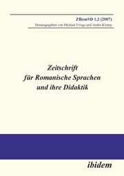 Zeitschrift fr Romanische Sprachen und ihre Didaktik. Heft 1.2, 
