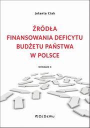 rda finansowania deficytu budetu pastwa w Polsce, Ciak Jolanta