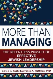 More Than Managing, Hoffman Lawrence A