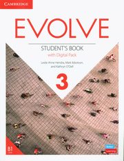 Evolve 3 Student's Book with Digital Pack, Hendra Leslie Anne, Ibbotson Mark, O'Dell Kathryn