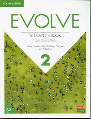 Evolve 2 Student's Book with Digital Pack, Clandfield Lindsay, Goldstein Ben, Jones Ceri, Kerr Philip