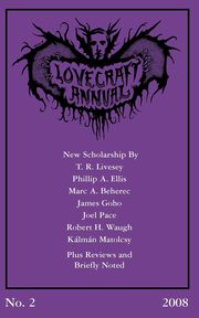 Lovecraft Annual No. 2 (2008), 