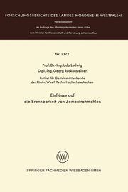 Einflsse auf die Brennbarkeit von Zementrohmehlen, Ludwig Udo