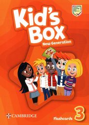 ksiazka tytu: Kid's Box New Generation Level 3 Flashcards British English autor: Nixon Caroline, Tomlinson Michael