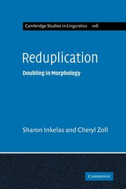 Reduplication, Inkelas Sharon