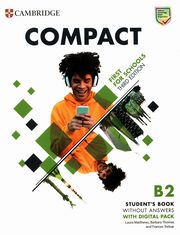 Compact First For Schools B2 First Student's Book without Answers with Digital Pack, Matthews Laura, Thomas Barbara, Treloar Frances