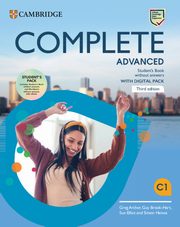 Complete Advanced Student's Pack, Archer Greg, Brook-Hart Guy, Elliot Sue, Haines Simon