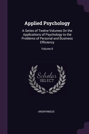 Applied Psychology, Anonymous