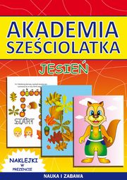 ksiazka tytu: Akademia szeciolatka Jesie autor: Guzowska Beata, Pawlicka Kamila