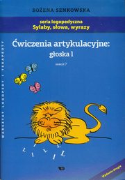 ksiazka tytu: wiczenia artykulacyjne goska L Zeszyt 7 autor: Senkowska Boena