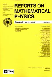 Reports On Mathematical Physics 91/2 - Polska, 