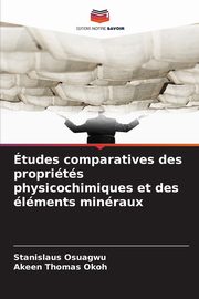 tudes comparatives des proprits physicochimiques et des lments minraux, Osuagwu Stanislaus