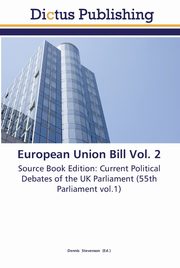 European Union Bill Vol. 2, 