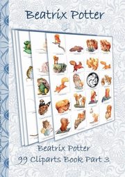 Beatrix Potter 99 Cliparts Book Part 3 ( Peter Rabbit ), Potter Beatrix