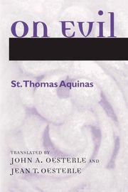 On Evil, Aquinas Thomas