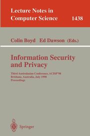 Information Security and Privacy, 