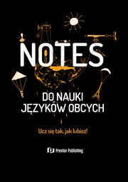 Notes do nauki jzykw obcych (czarna okadka), 