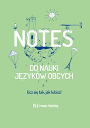 Notes do nauki jzykw obcych (pistacjowa okadka), 