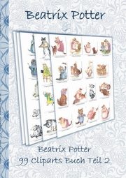 Beatrix Potter 99 Cliparts Buch Teil 2 ( Peter Hase ), Potter Beatrix