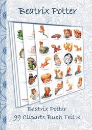 Beatrix Potter 99 Cliparts Buch Teil 3 ( Peter Hase ), Potter Beatrix