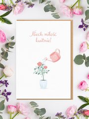 Kartka lubna Niech mio kwitnie!, 