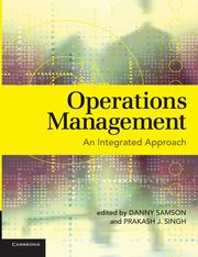 Operations Management, Singh Prakash