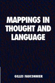 Mappings in Thought and Language, Fauconnier Gilles