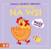 Nauka z grubym obrysem Co widz na wsi, 