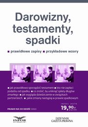 Darowizny testamenty spadki, Praca zbiorowa