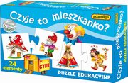 Czyje to mieszkano Puzzle edukacyjne, 