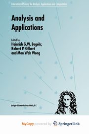 Analysis and Applications - ISAAC 2001, 